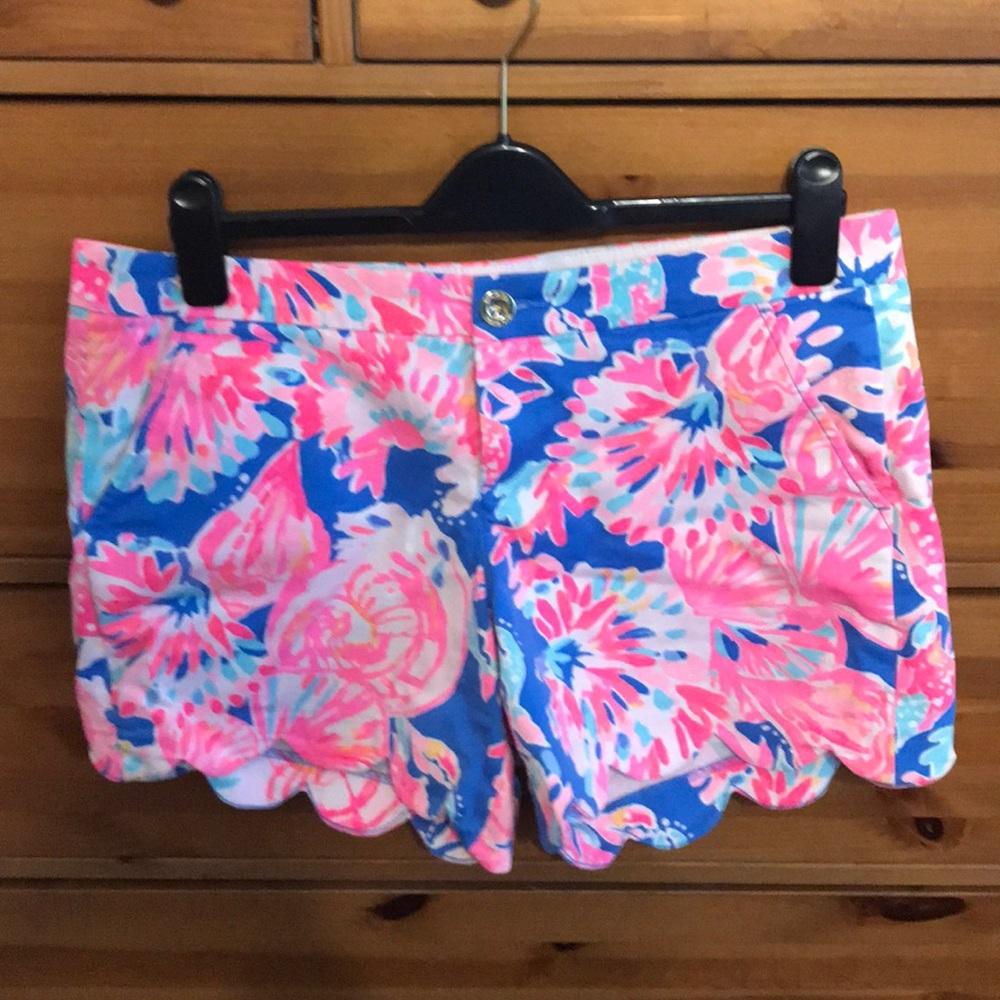 Lilly Pulitzer Buttercup Shorts Bay Dreamin